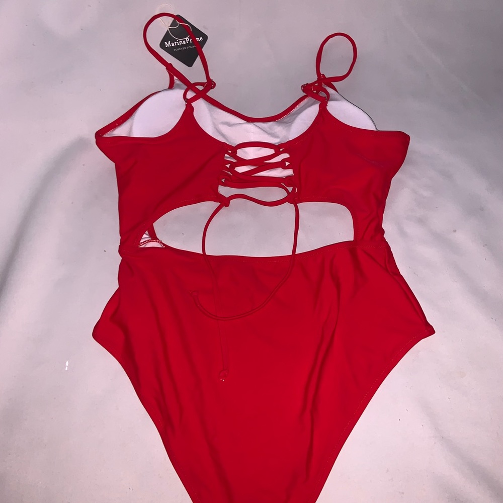 Lime & Red OnePiece - Picture 6 of 6